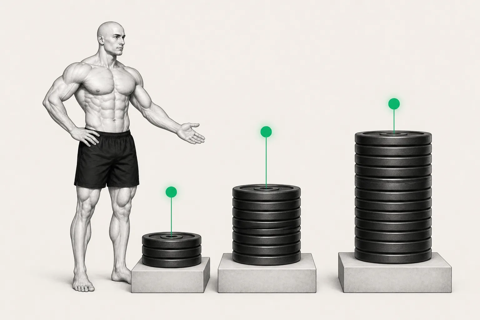 The ShapeVision character compares different volumes of sets