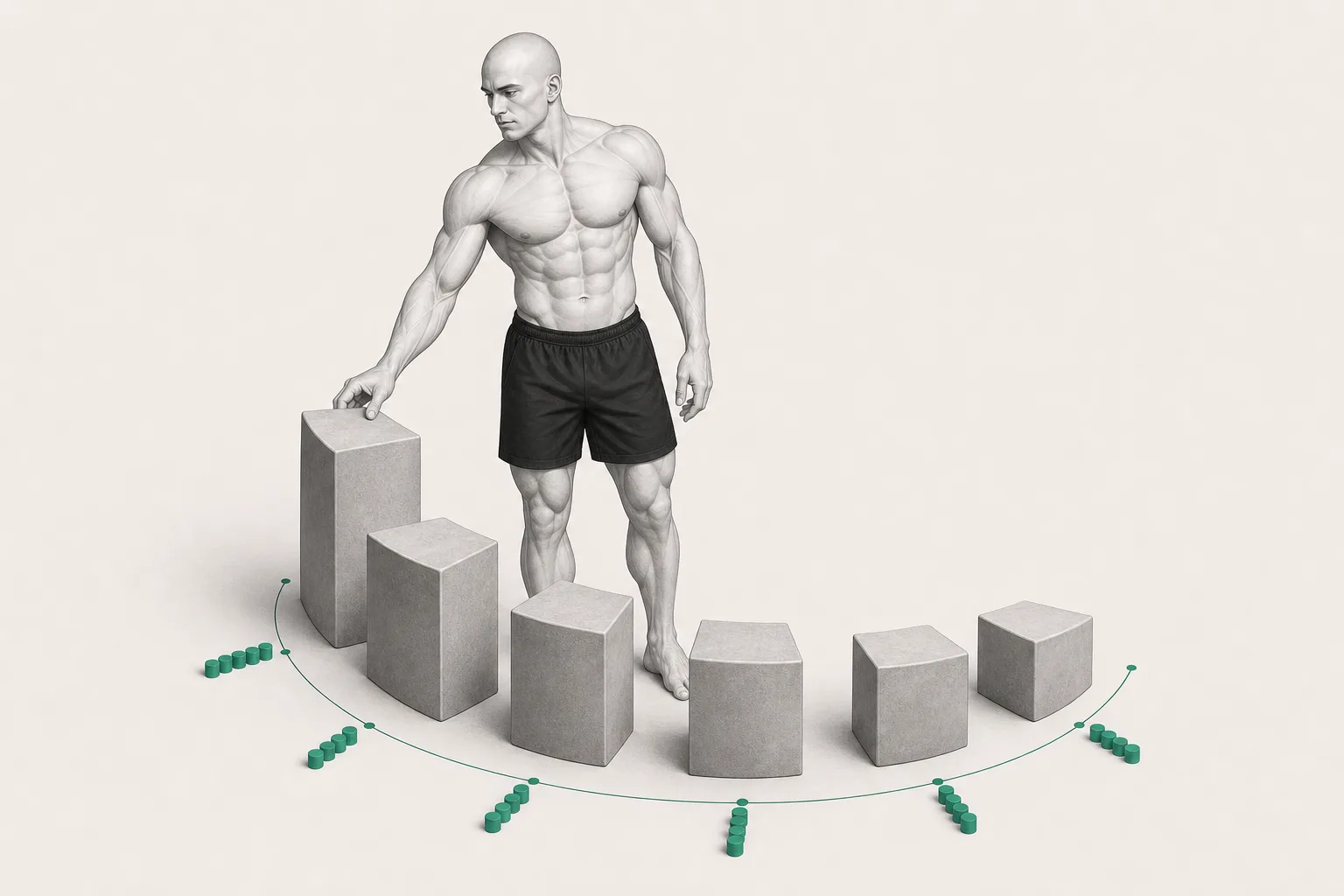 The ShapeVision character organizes the training volume over a week